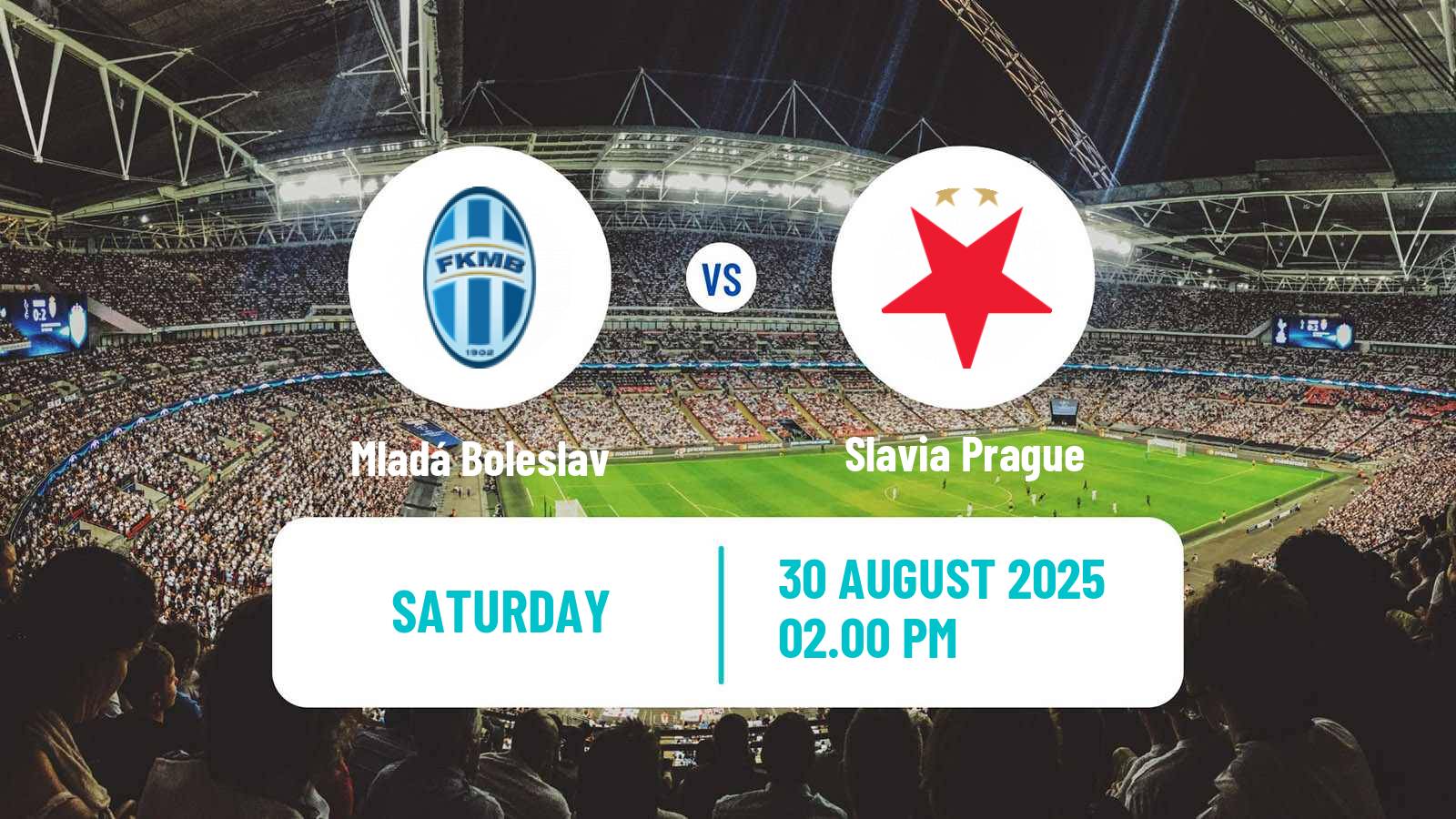 Soccer Czech 1 Liga Mladá Boleslav - Slavia Prague