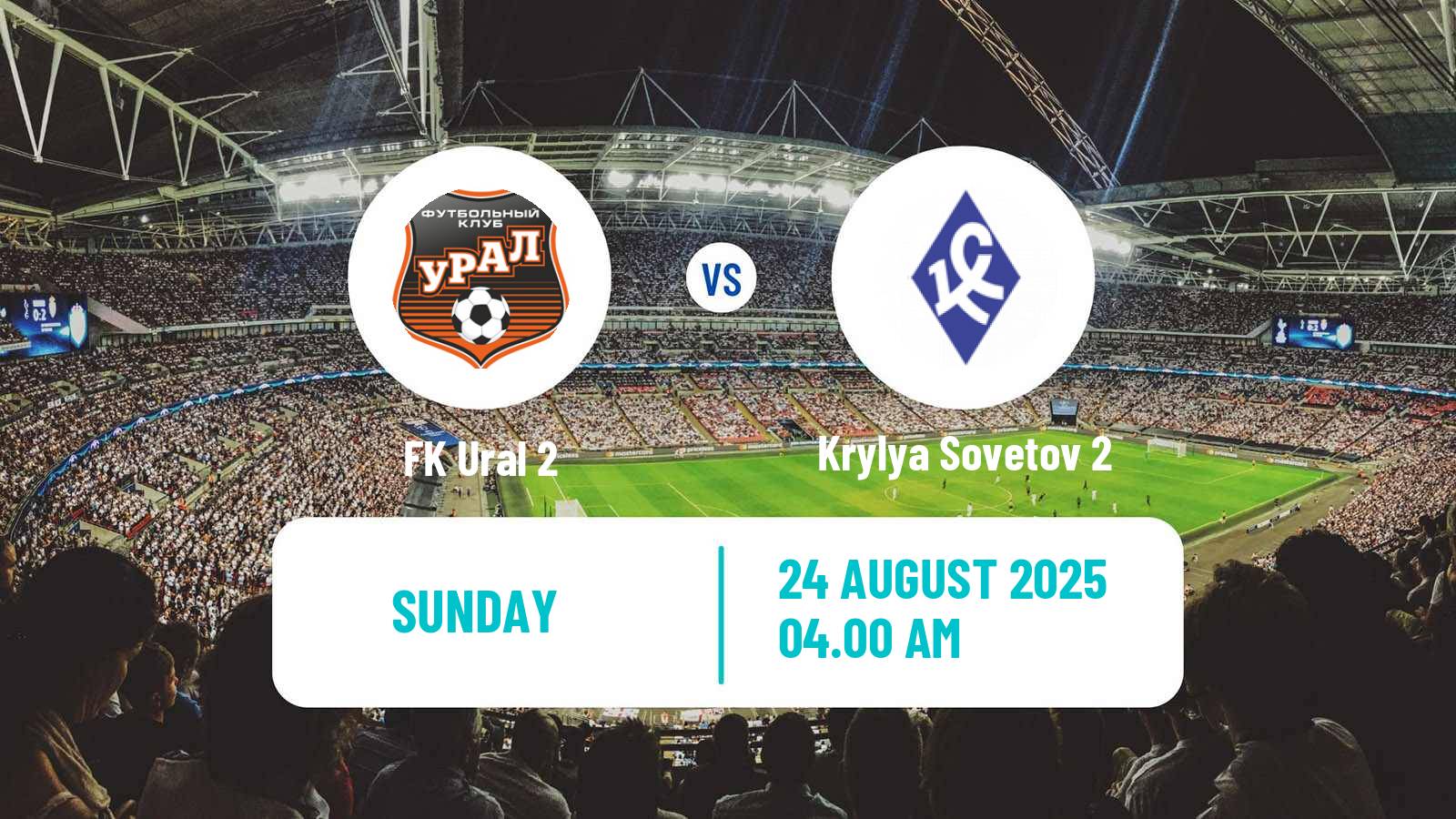 Soccer  FNL 2 Division B Group 4 Ural 2 - Krylya Sovetov 2