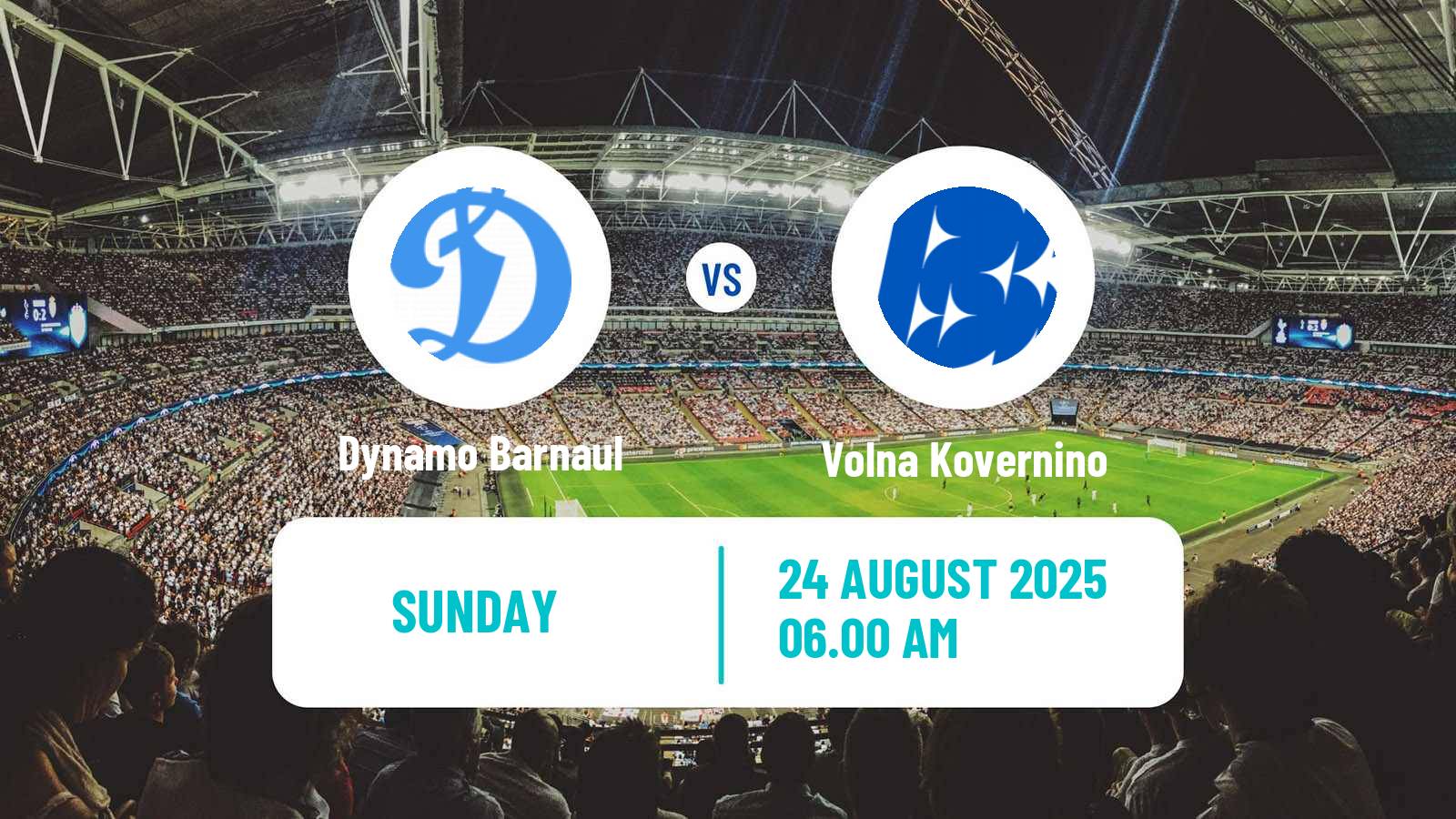 Soccer  FNL 2 Division B Group 4 Dynamo Barnaul - Volna Kovernino