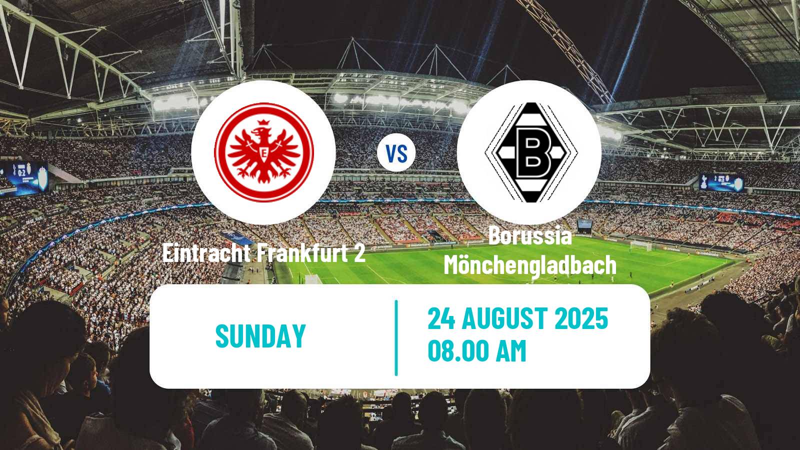 Soccer German 2 Bundesliga Women Eintracht Frankfurt 2 - Borussia Mönchengladbach