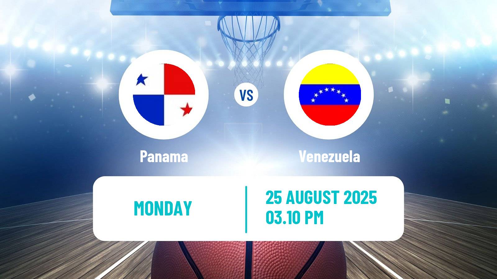 Basketball AmeriCup Basketball Panama - Venezuela