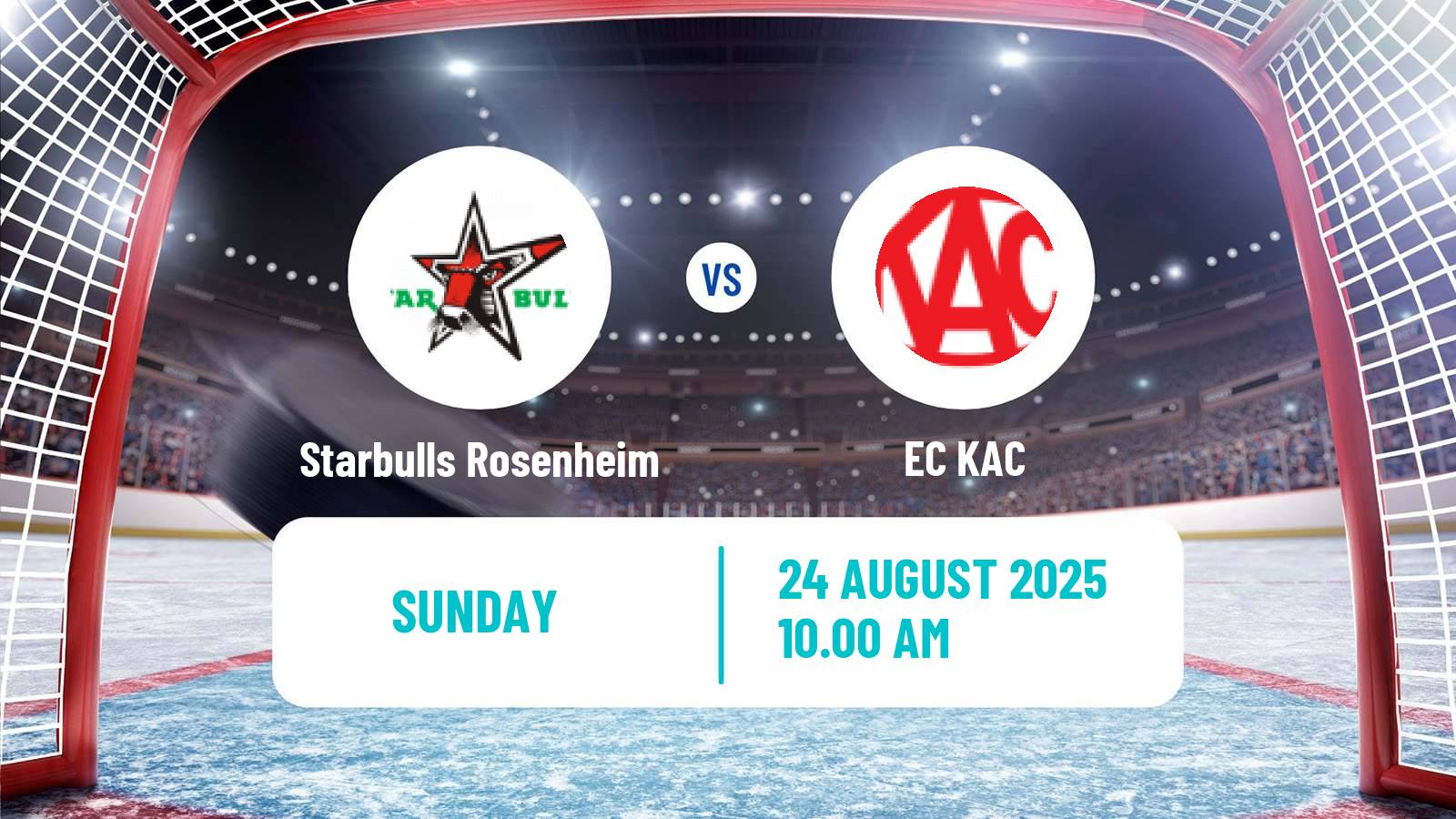 Hockey Club Friendly Ice Hockey Starbulls Rosenheim - EC KAC