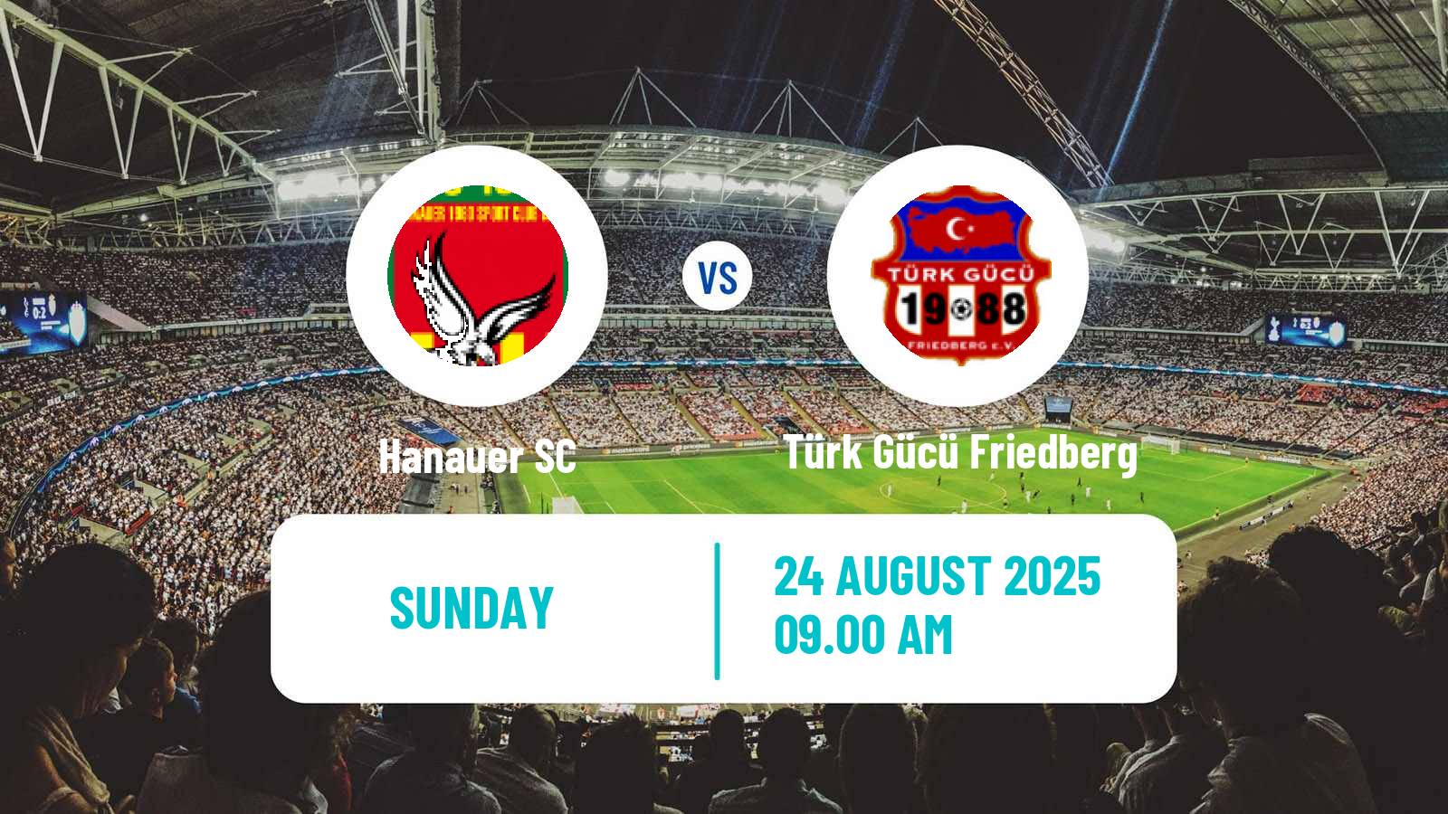 Soccer German Oberliga Hessen Hanauer - Türk Gücü Friedberg