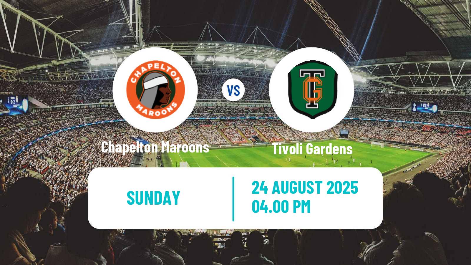 Soccer Jamaica National Premier League Chapelton Maroons - Tivoli Gardens