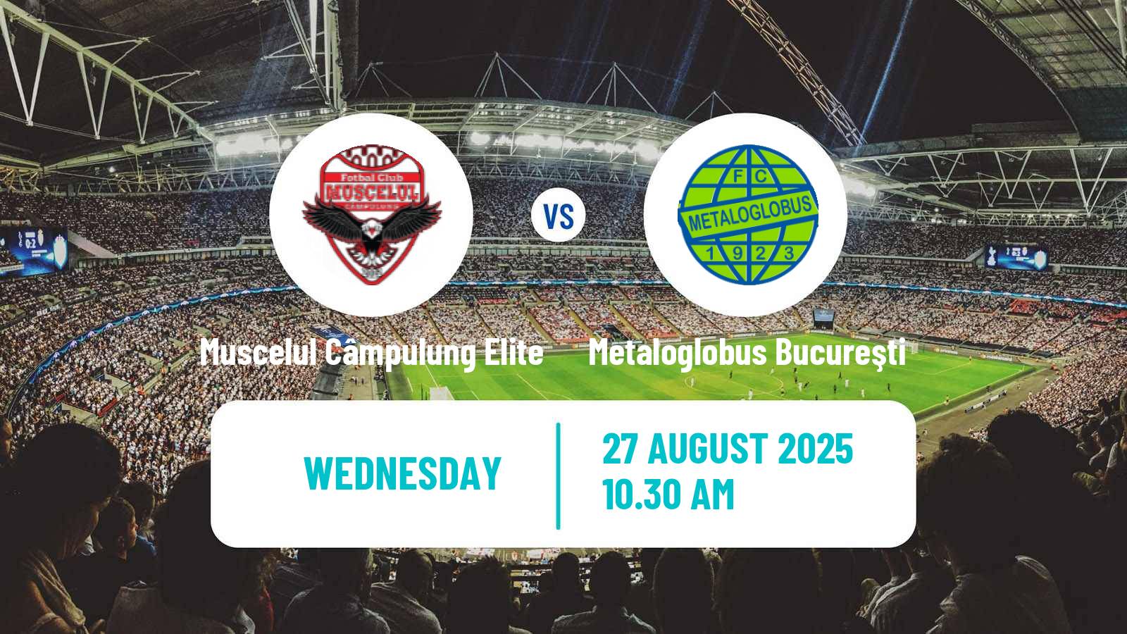 Soccer Romanian Cup Muscelul Câmpulung Elite - Metaloglobus Bucureşti