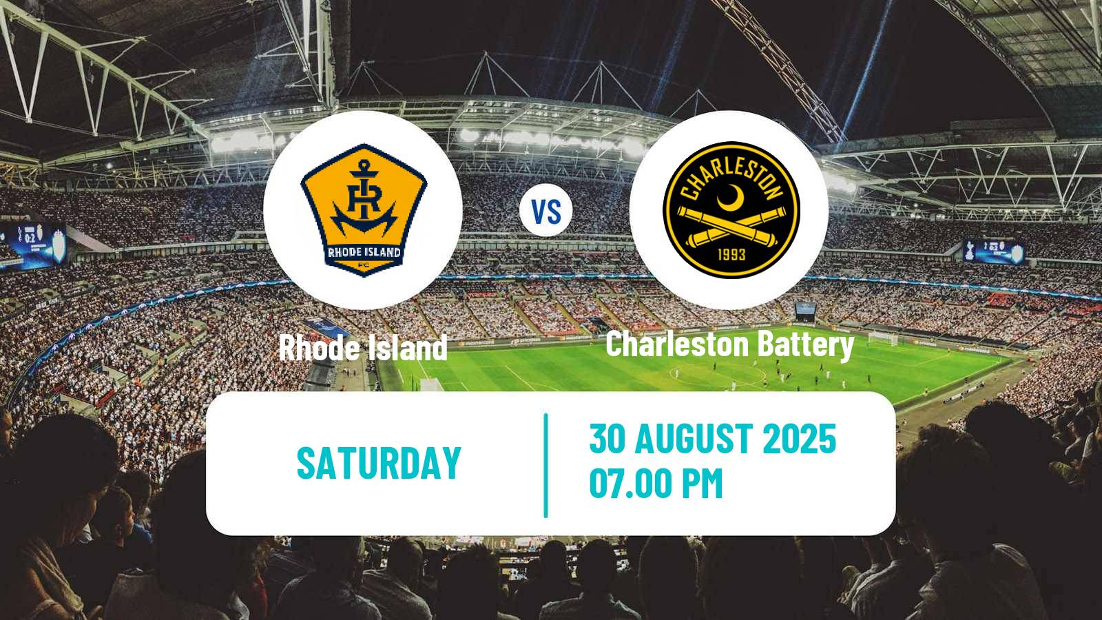 Soccer USL Championship Rhode Island - Charleston Battery