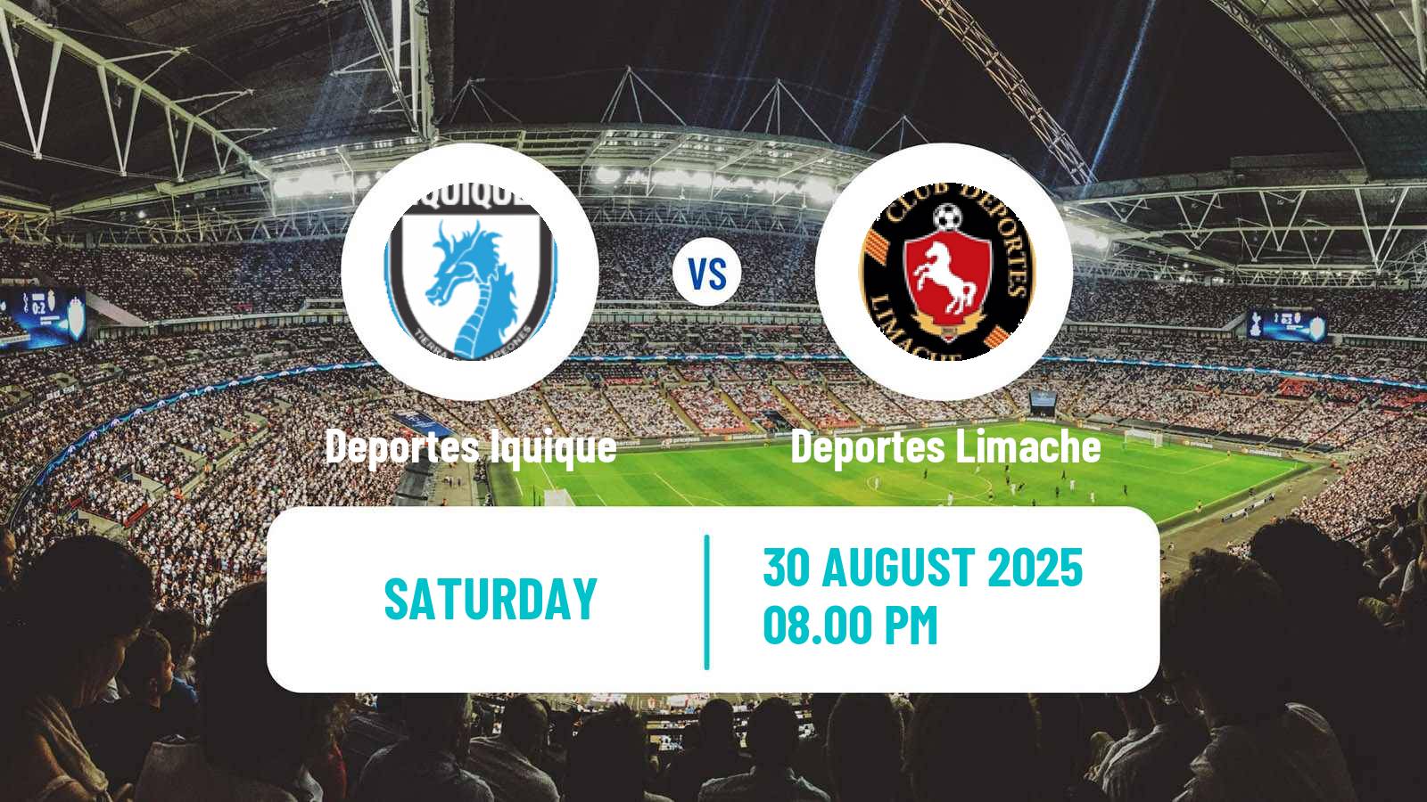Soccer Chilean Primera Division Deportes Iquique - Deportes Limache