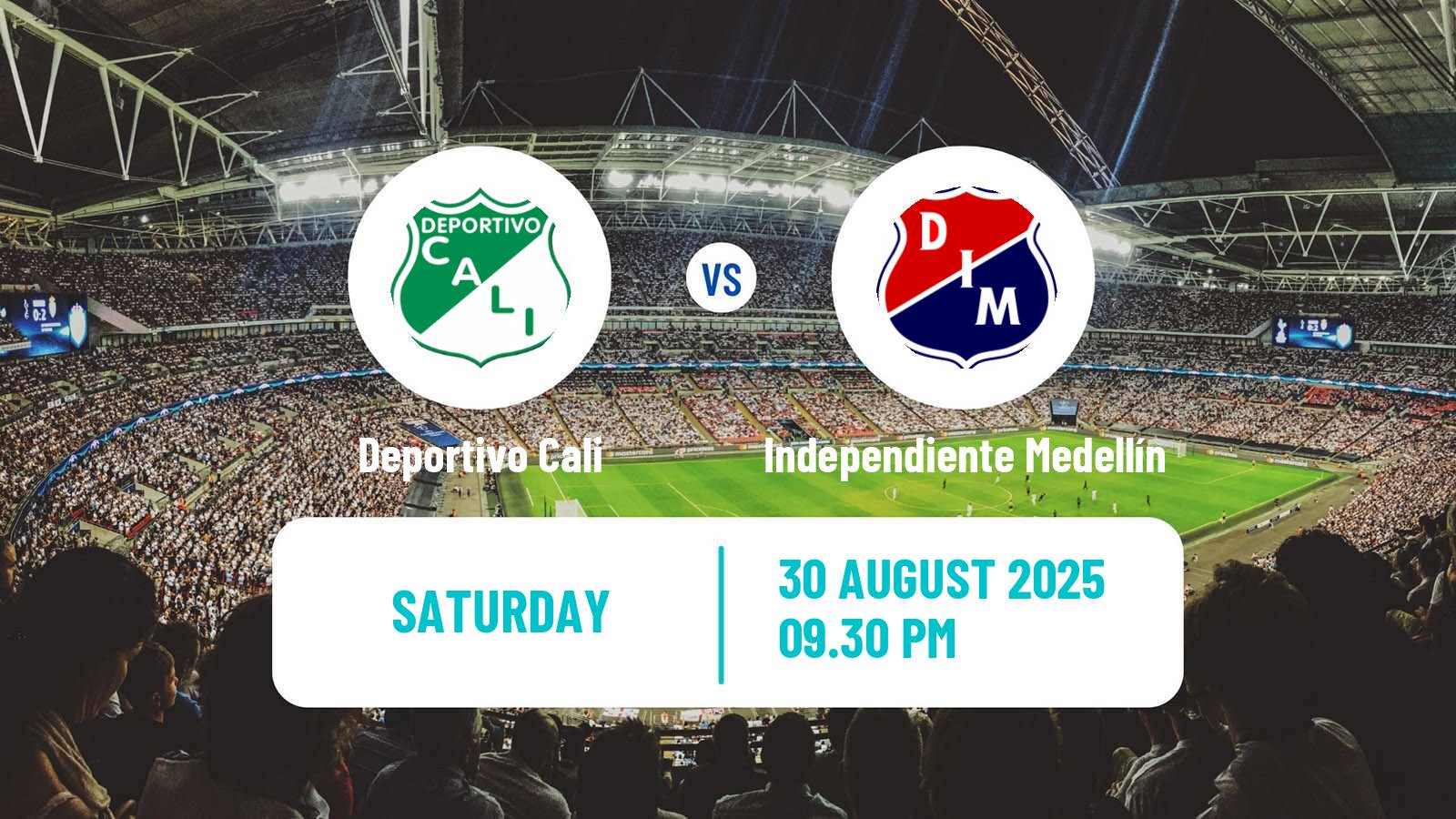 Soccer Colombian Primera A Deportivo Cali - Independiente Medellín