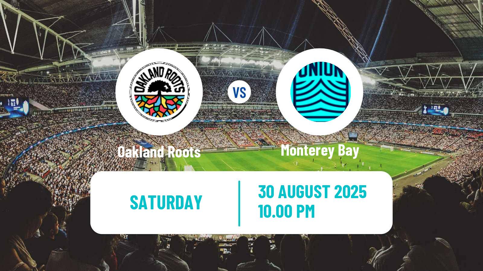 Soccer USL Championship Oakland Roots - Monterey Bay