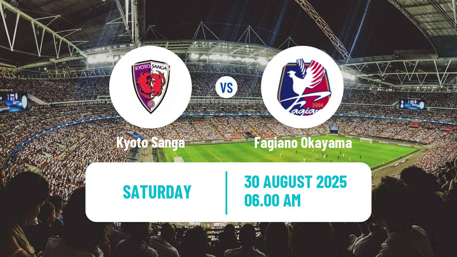 Soccer Japan J1 League Kyoto Sanga - Fagiano Okayama