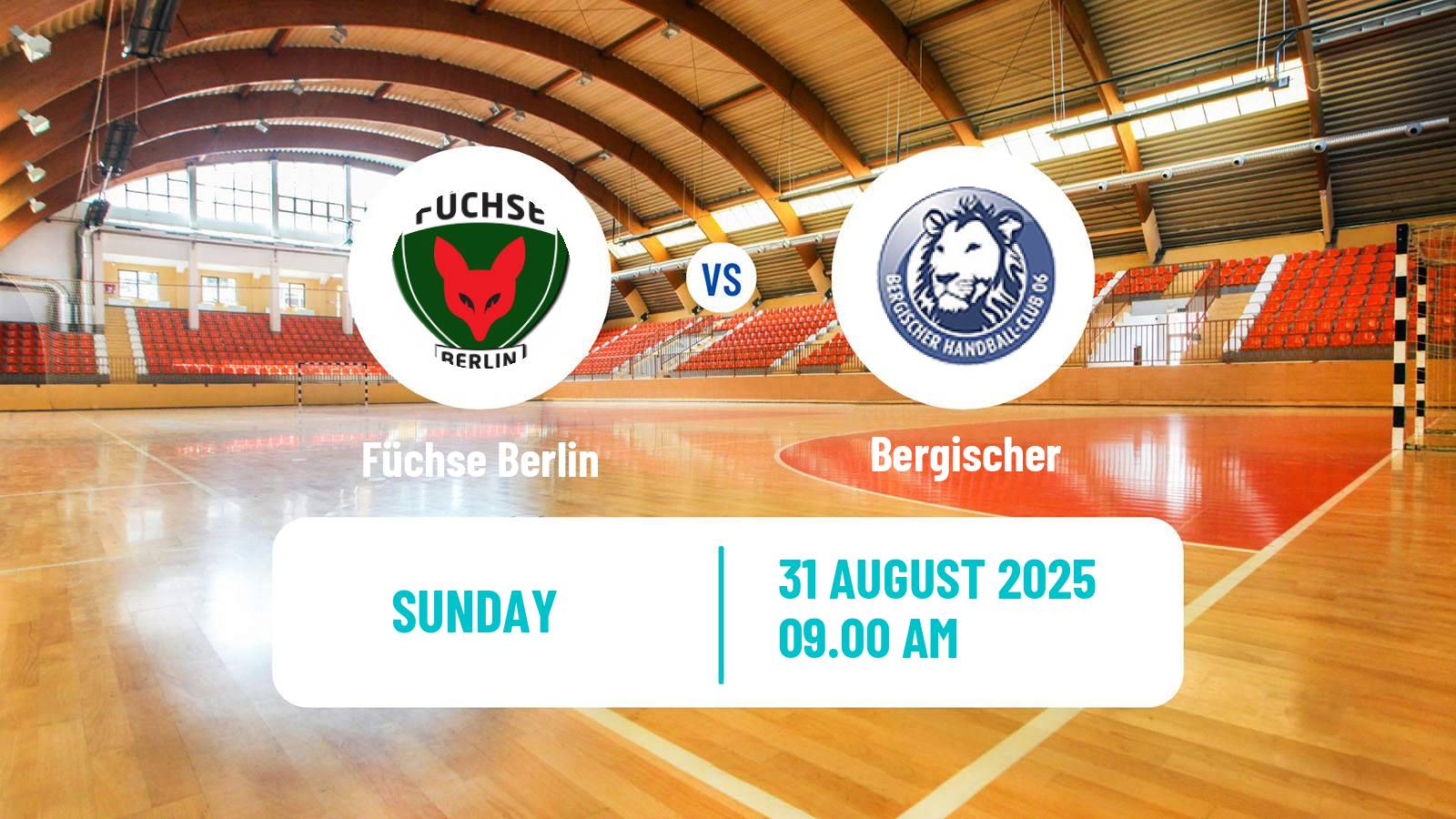 Handball German Bundesliga Handball Füchse Berlin - Bergischer