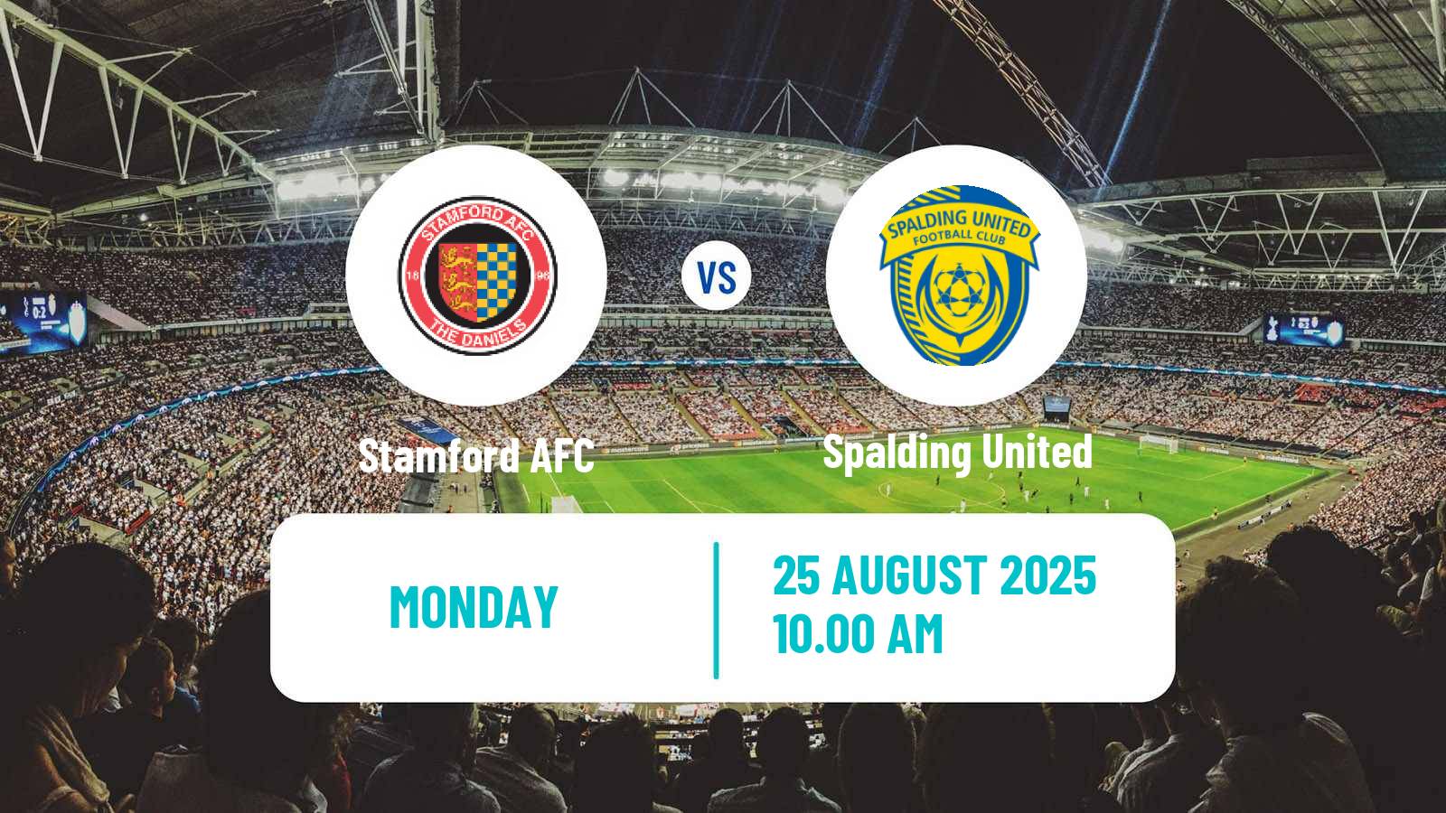 Soccer English Southern League Central Division Stamford - Spalding United