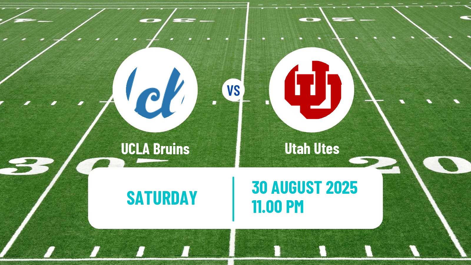 American football NCAA College Football UCLA Bruins - Utah Utes