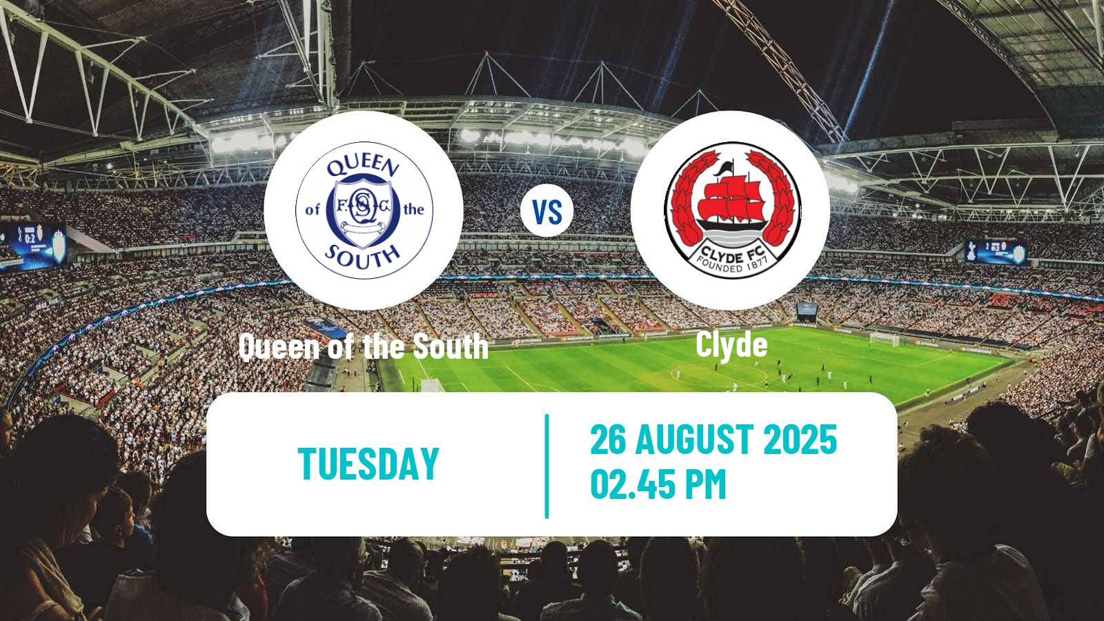 Soccer Scottish Challenge Cup Queen of the South - Clyde