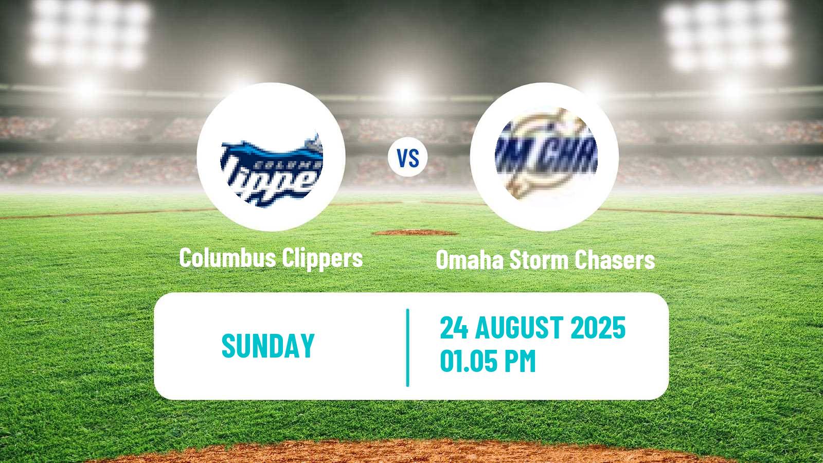 Baseball IL Columbus Clippers - Omaha Storm Chasers