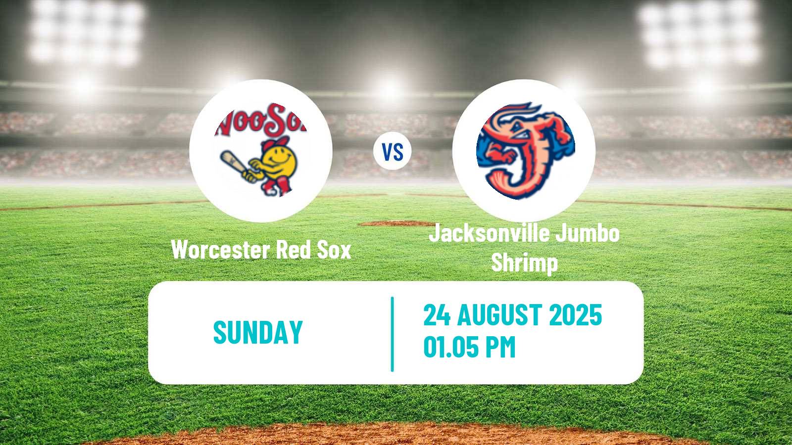 Baseball IL Worcester Red Sox - Jacksonville Jumbo Shrimp
