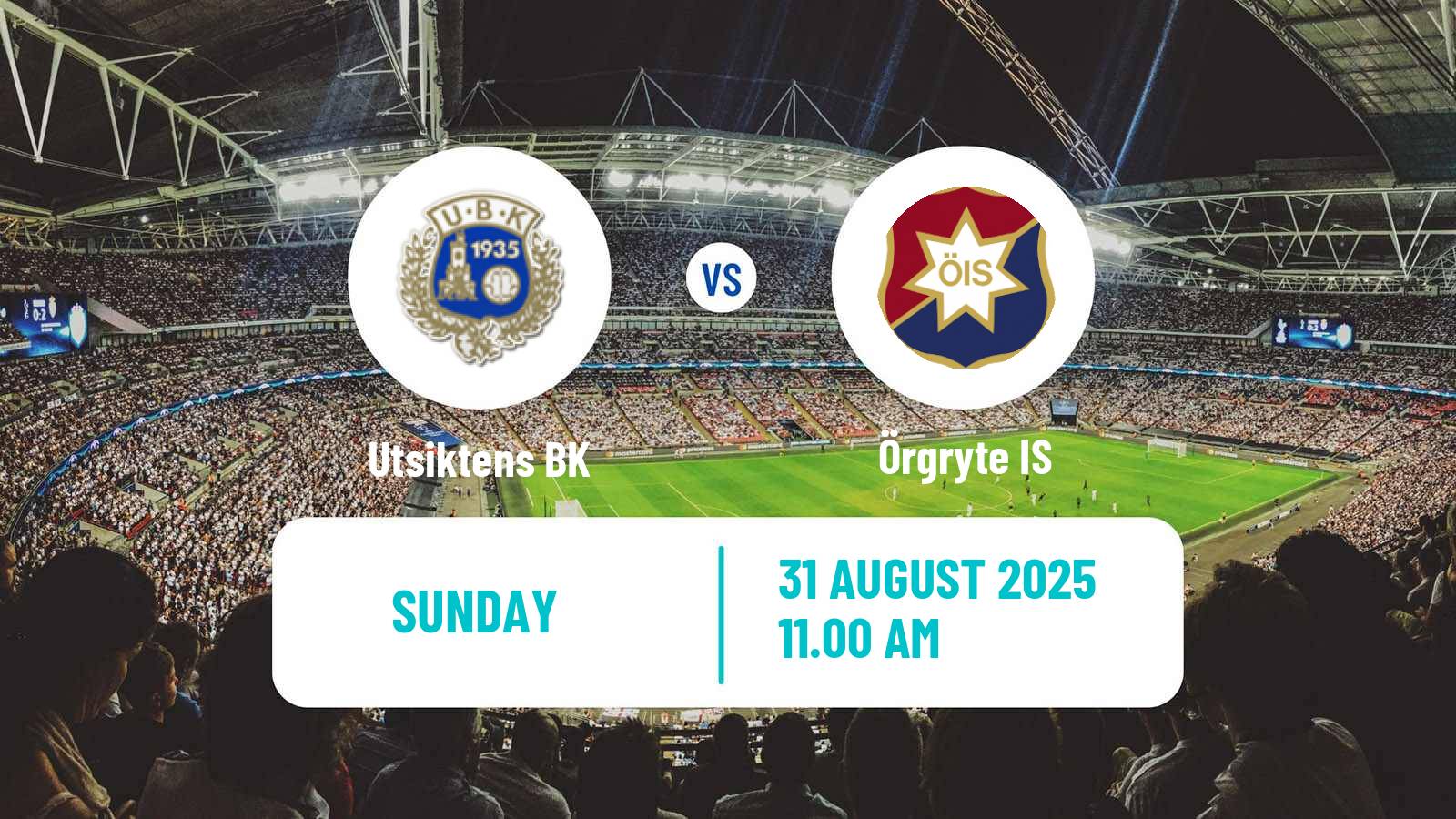 Soccer Swedish Superettan Utsikten - Örgryte