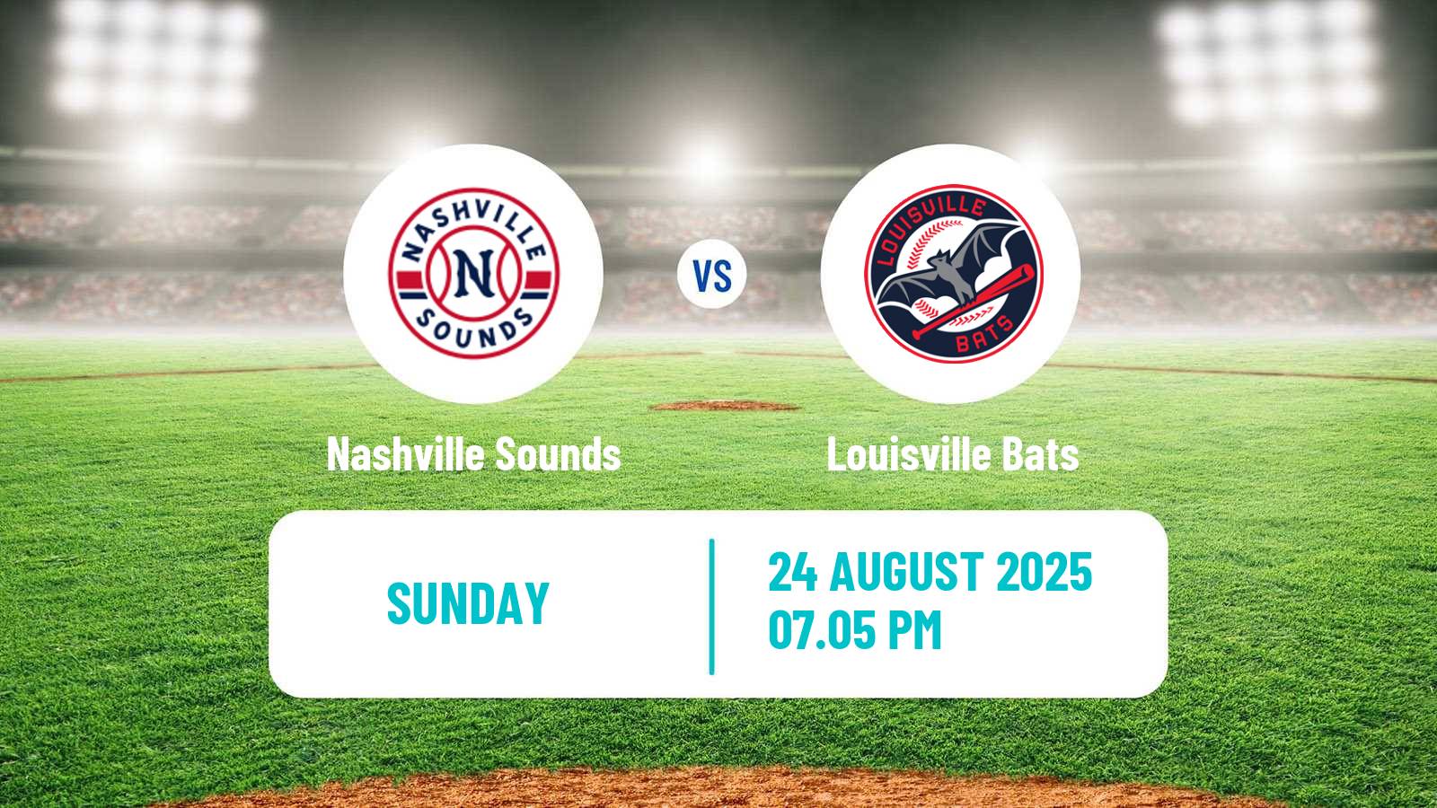 Baseball IL Nashville Sounds - Louisville Bats