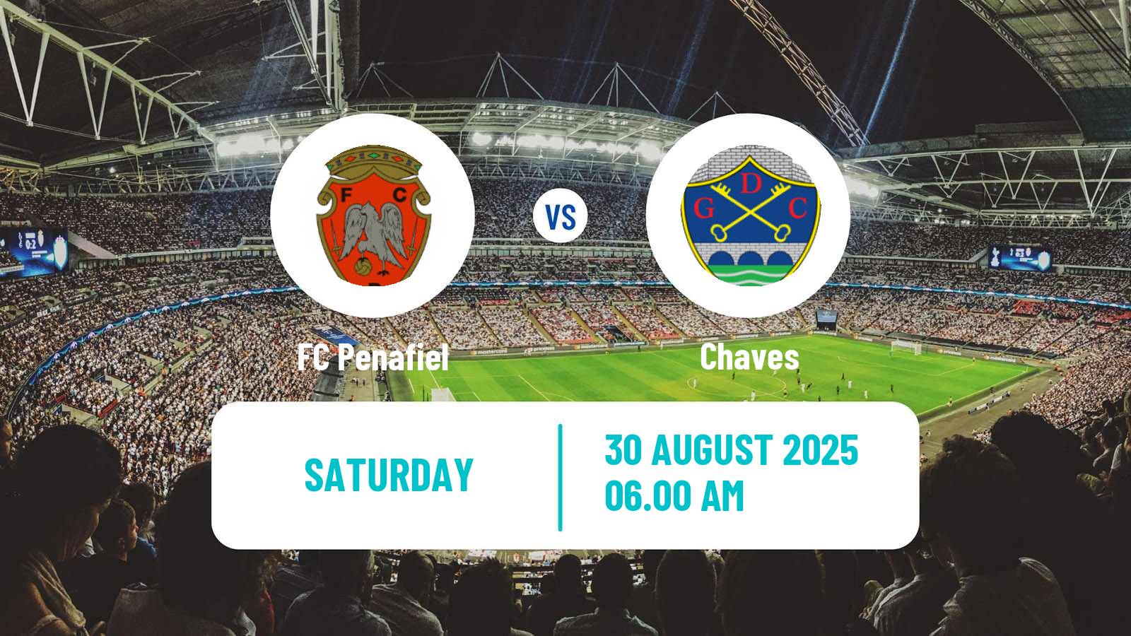 Soccer Portuguese Liga 2 Penafiel - Chaves