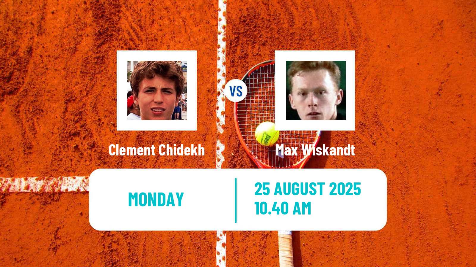 Tennis Mallorca Challenger Men Clement Chidekh - Max Wiskandt