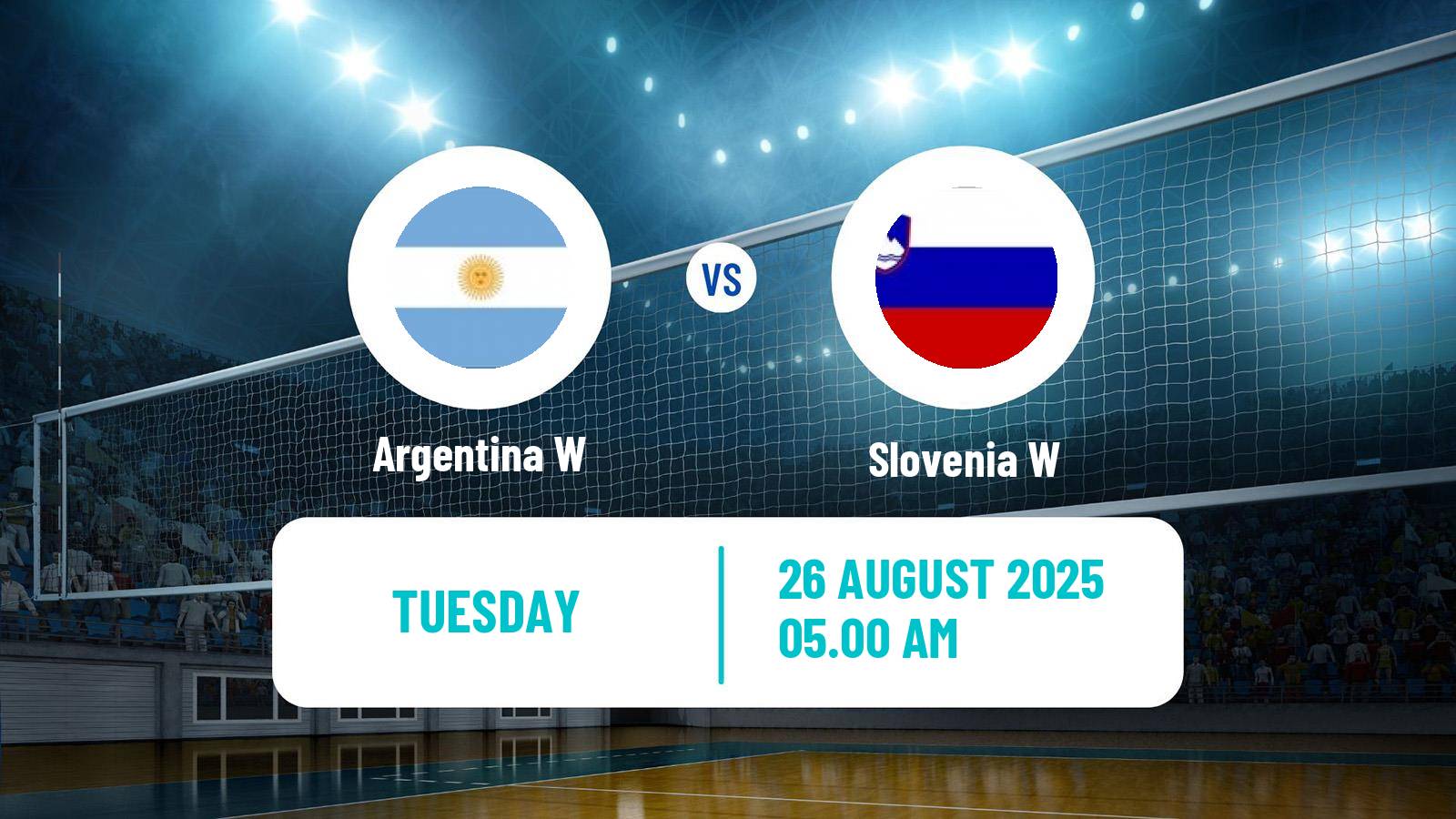 Volleyball World Championship Volleyball Women Argentina W - Slovenia W