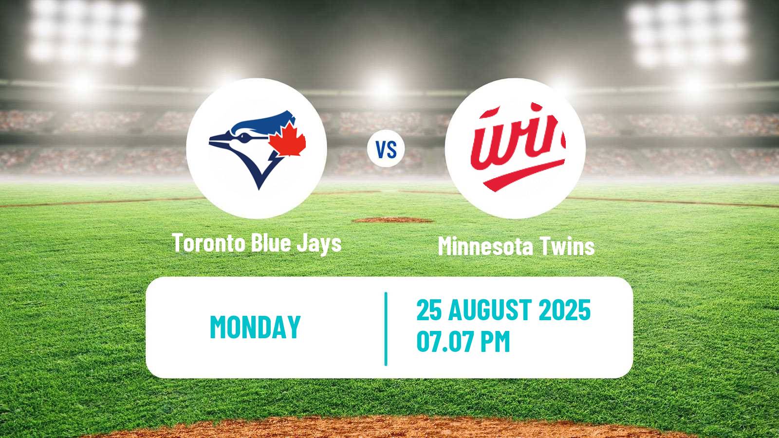 Baseball MLB Toronto Blue Jays - Minnesota Twins