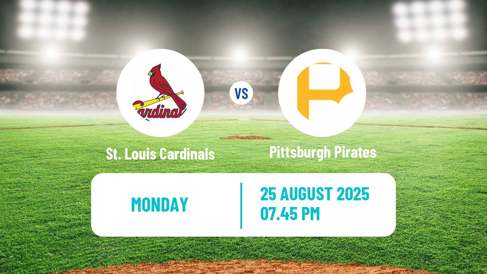 Baseball MLB St. Louis Cardinals - Pittsburgh Pirates