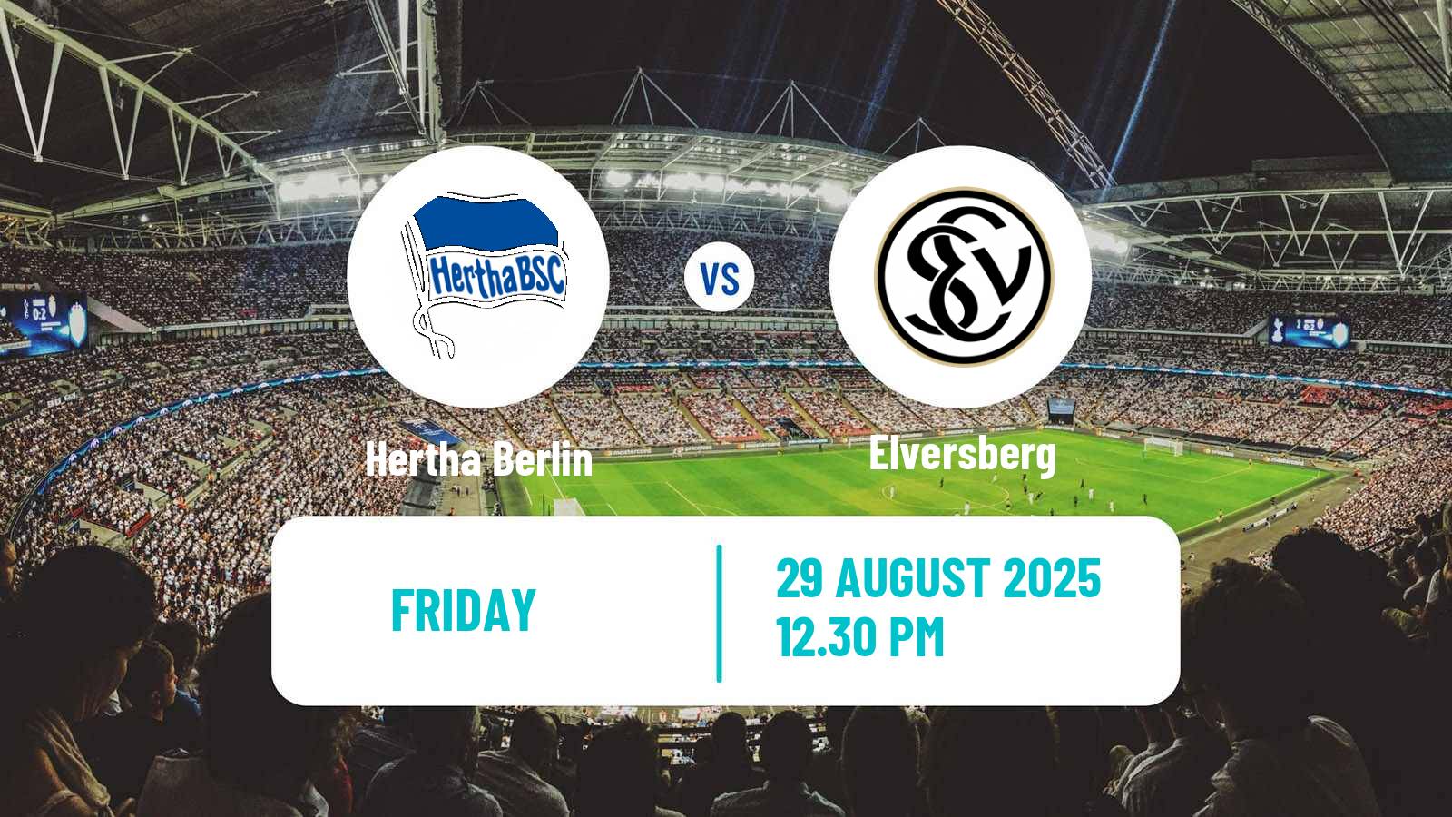 Soccer German 2 Bundesliga Hertha Berlin - Elversberg