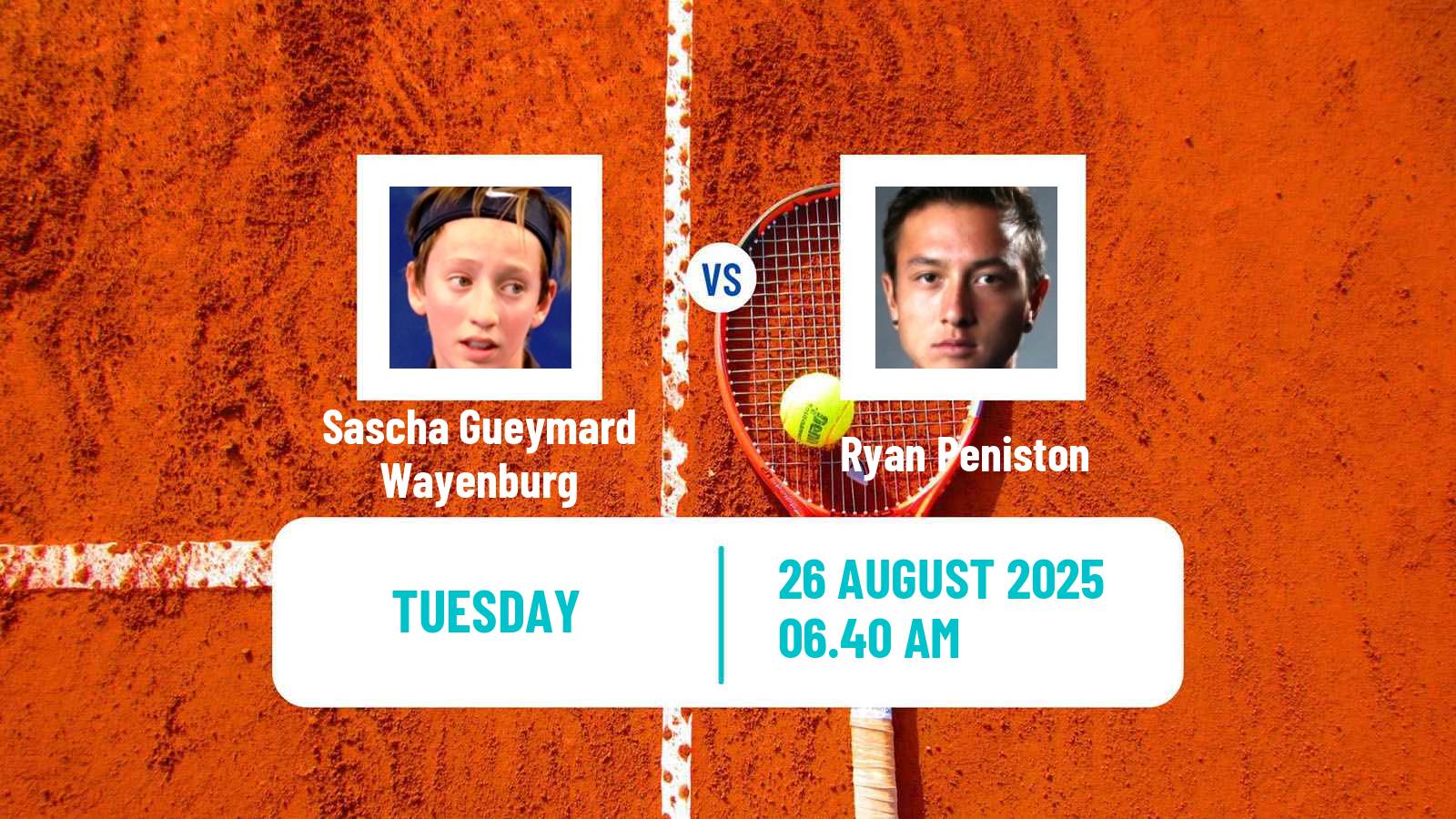 Tennis Mallorca Challenger Men Sascha Gueymard Wayenburg - Ryan Peniston