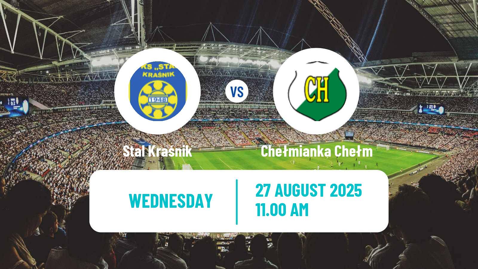 Soccer Polish Division 3 - Group IV Stal Kraśnik - Chełmianka Chełm