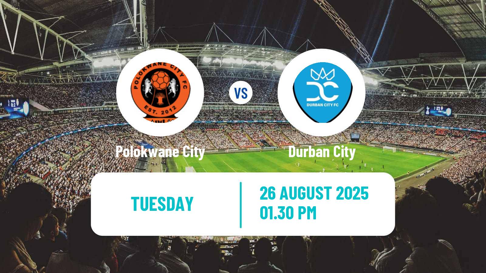 Soccer South African Premier Soccer League Polokwane City - Durban City