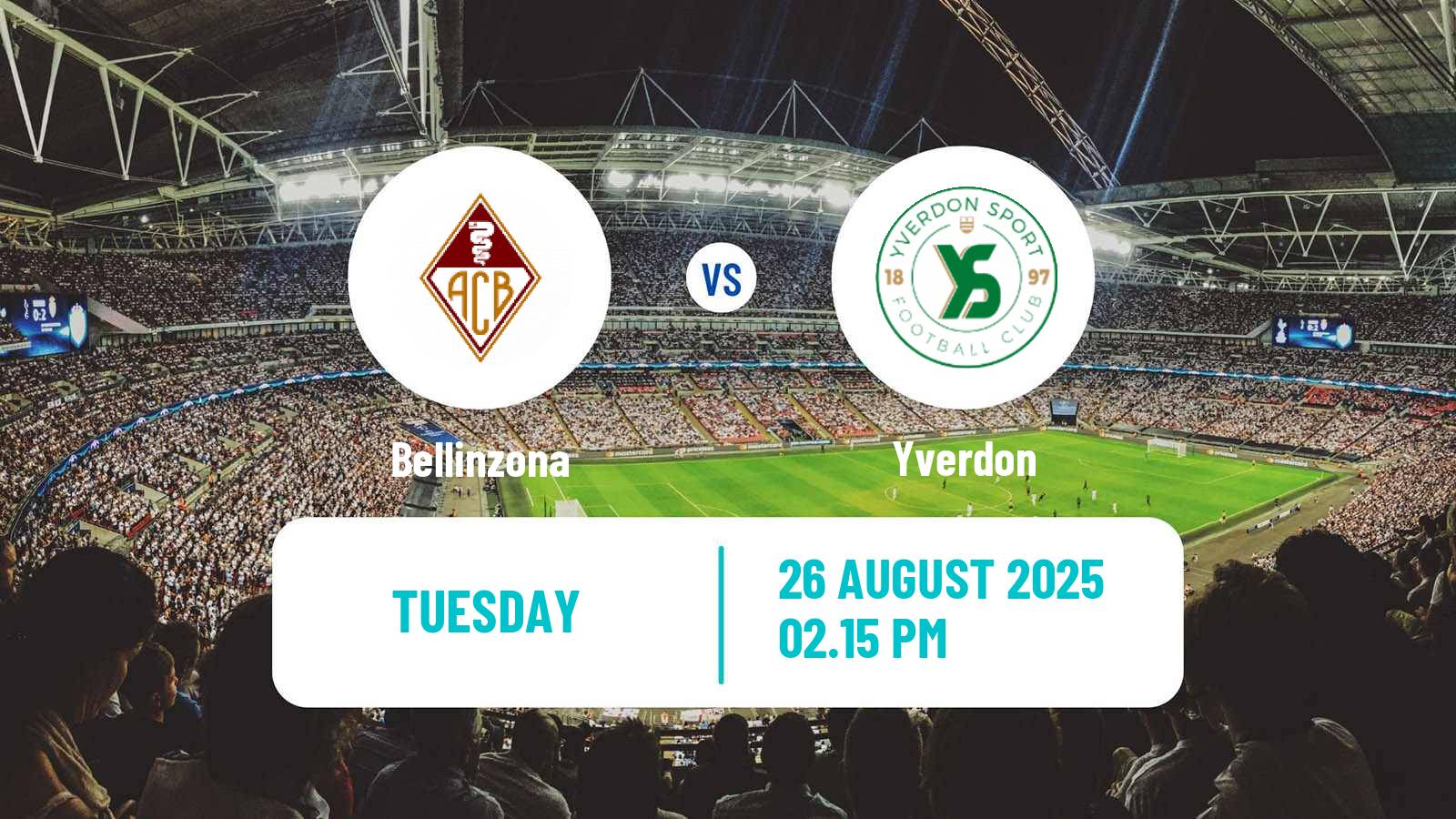 Soccer Swiss Challenge League Bellinzona - Yverdon