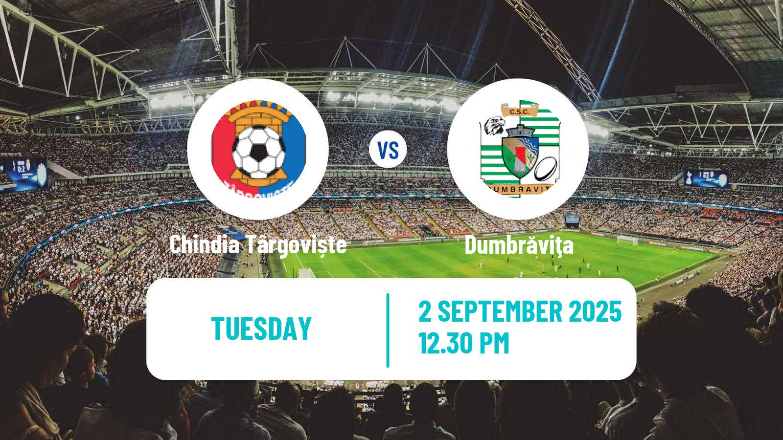 Soccer Romanian Division 2 Chindia Târgoviște - Dumbrăviţa