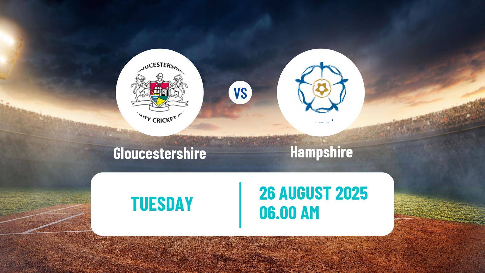 Cricket Royal London One-Day Cup Gloucestershire - Hampshire