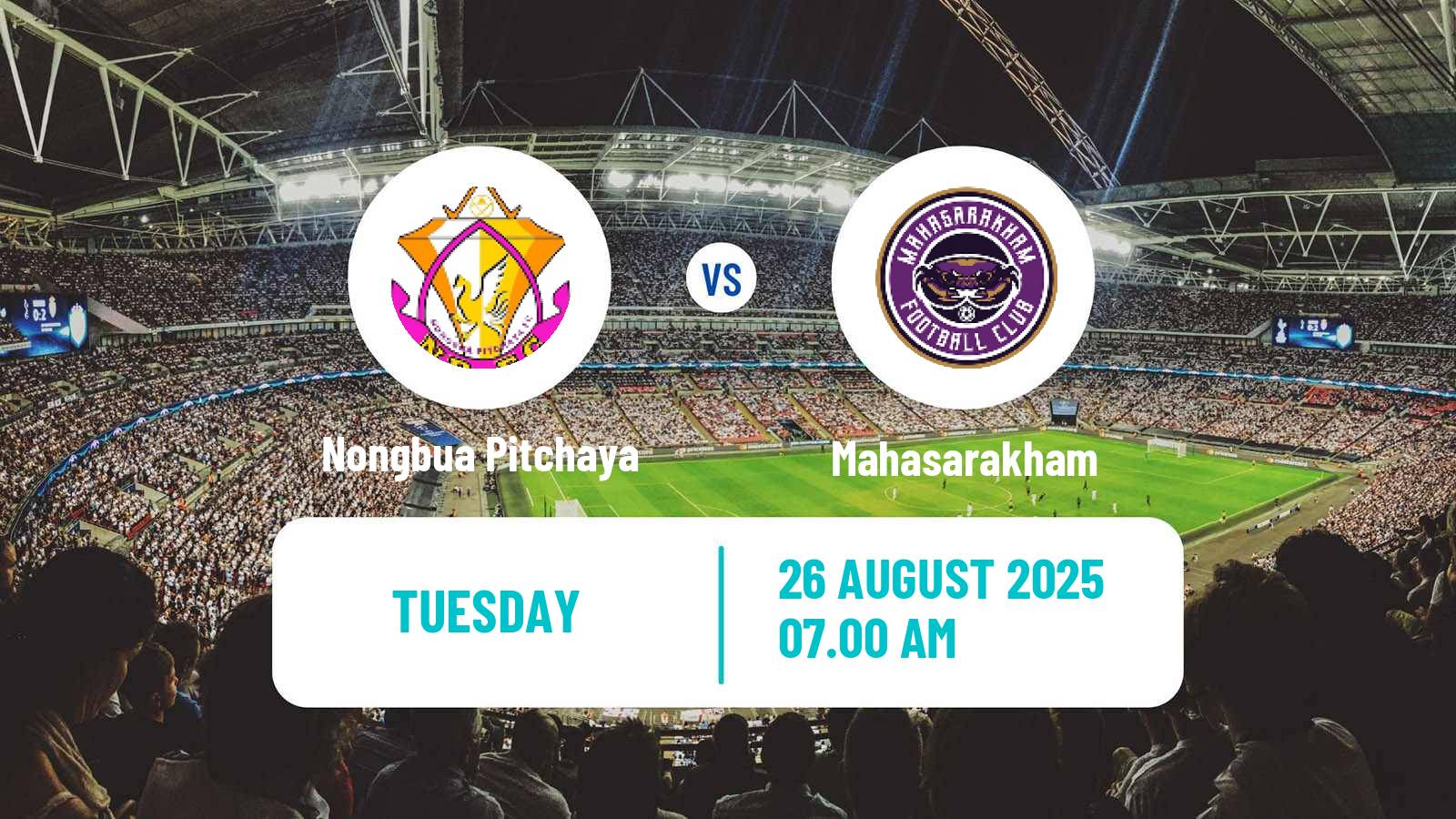 Soccer Thai League 2 Nongbua Pitchaya - Mahasarakham