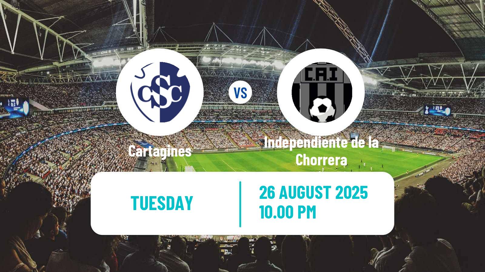 Soccer CONCACAF Central American Cup Cartagines - Independiente de la Chorrera