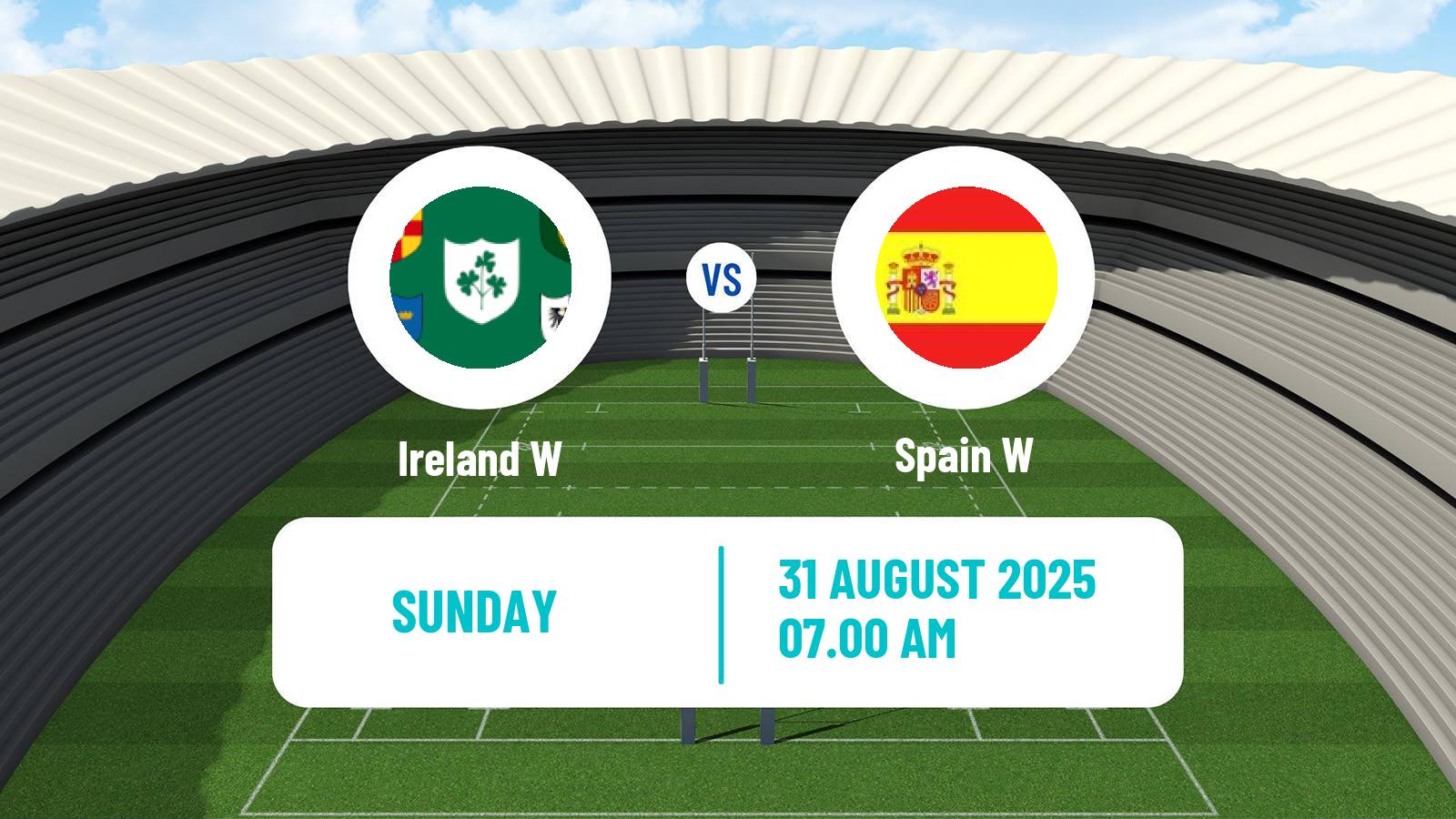 Rugby union World Cup Rugby Union Women Ireland W - Spain W