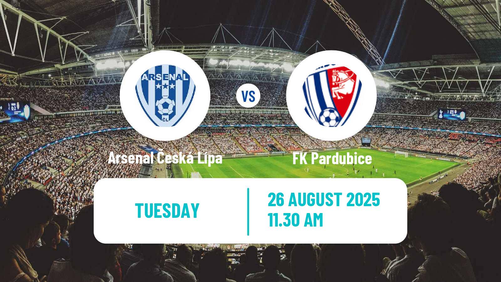 Soccer Czech Cup Arsenal Česká Lípa - Pardubice