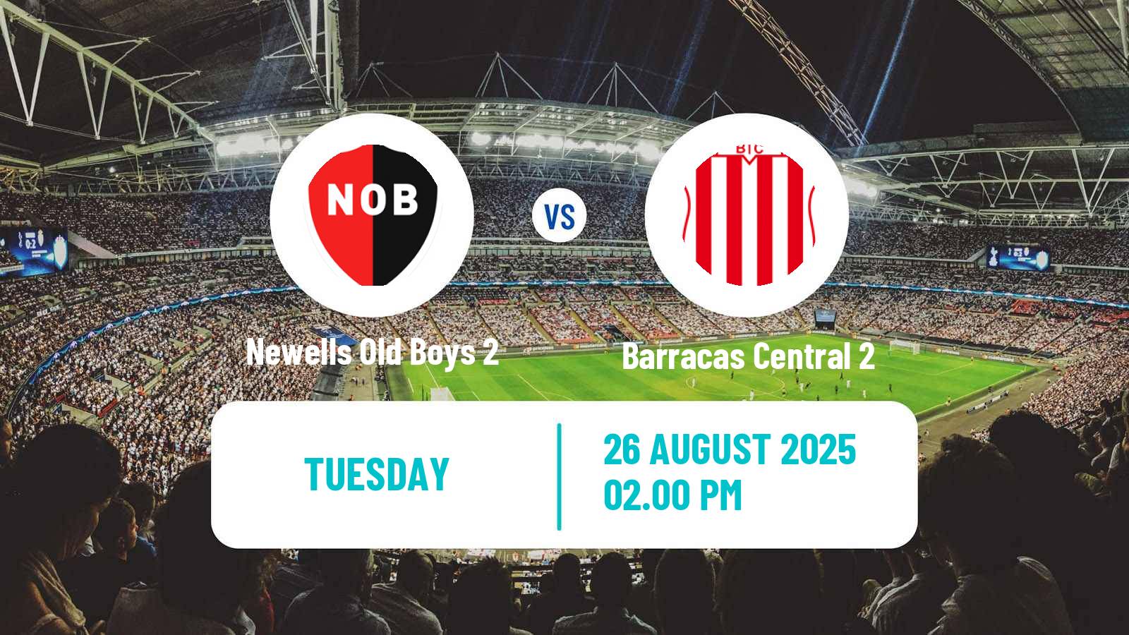 Soccer Argentinian Reserve League Newells Old Boys 2 - Barracas Central 2