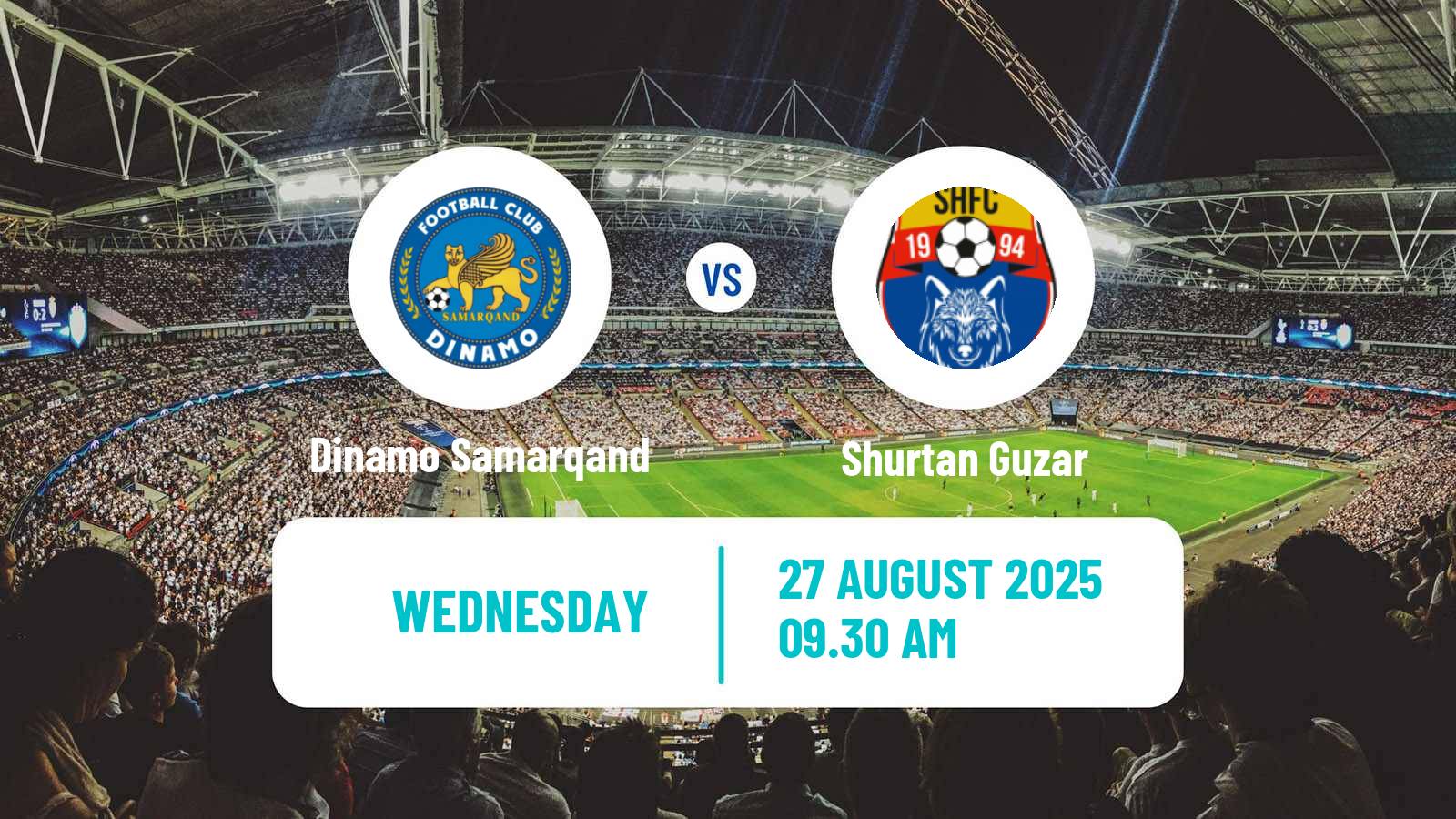 Soccer Uzbek Cup Dinamo Samarqand - Shurtan Guzar