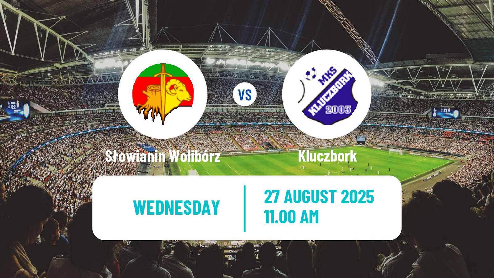 Soccer Polish Division 3 - Group III Słowianin Wolibórz - Kluczbork