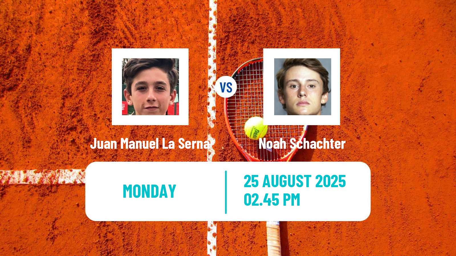 Tennis ITF M25 Trelew Men Juan Manuel La Serna - Noah Schachter