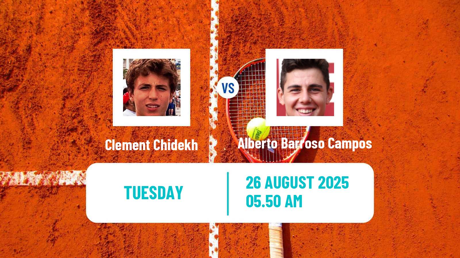 Tennis Mallorca Challenger Men Clement Chidekh - Alberto Barroso Campos