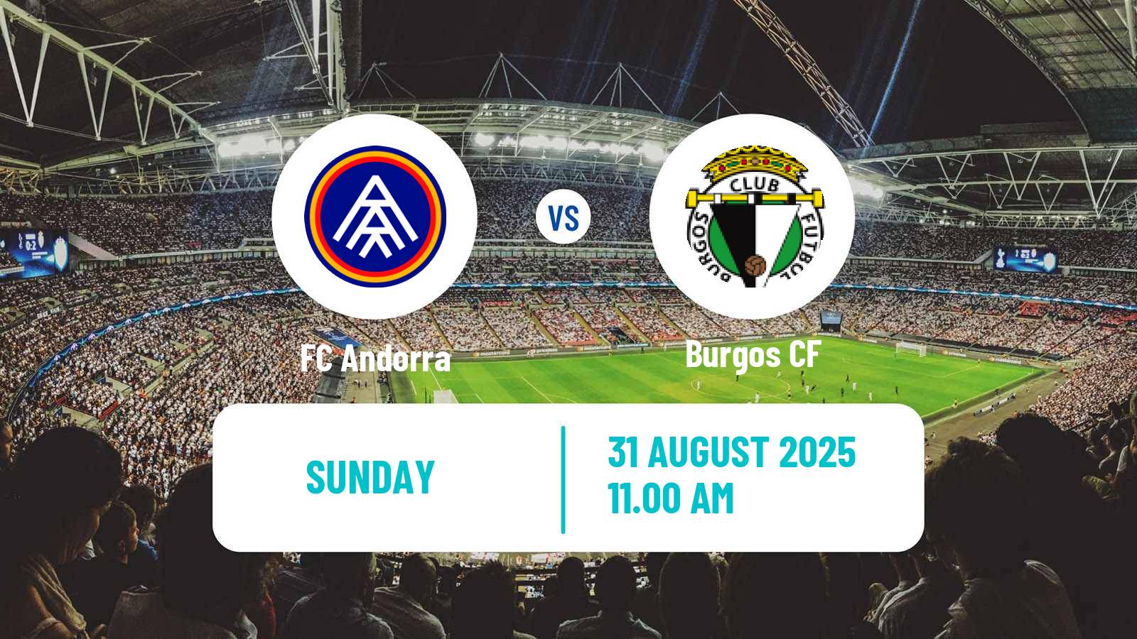 Soccer Spanish LaLiga2 FC Andorra - Burgos