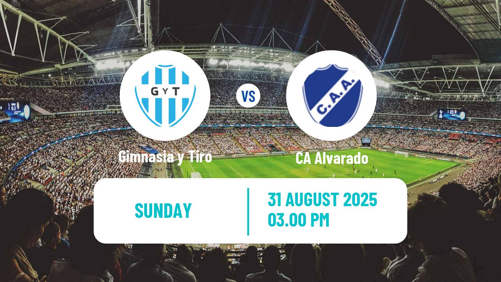 Soccer Argentinian Primera Nacional Gimnasia y Tiro - Alvarado