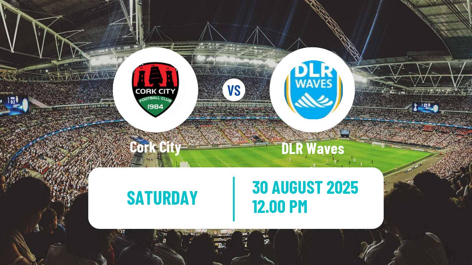 Soccer Irish National League Women Cork City - DLR Waves