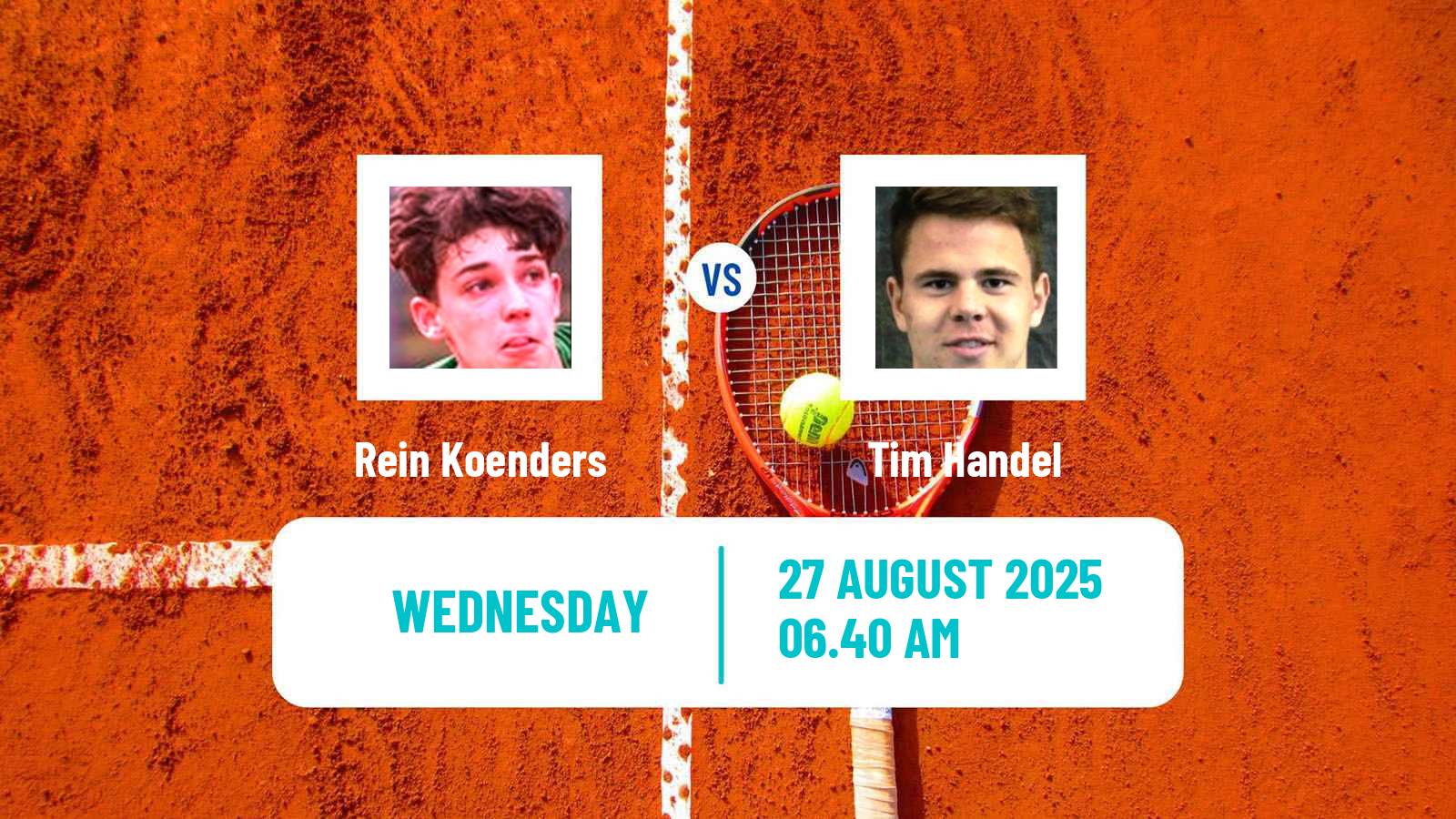 Tennis ITF M25 Oldenzaal Men Rein Koenders - Tim Handel