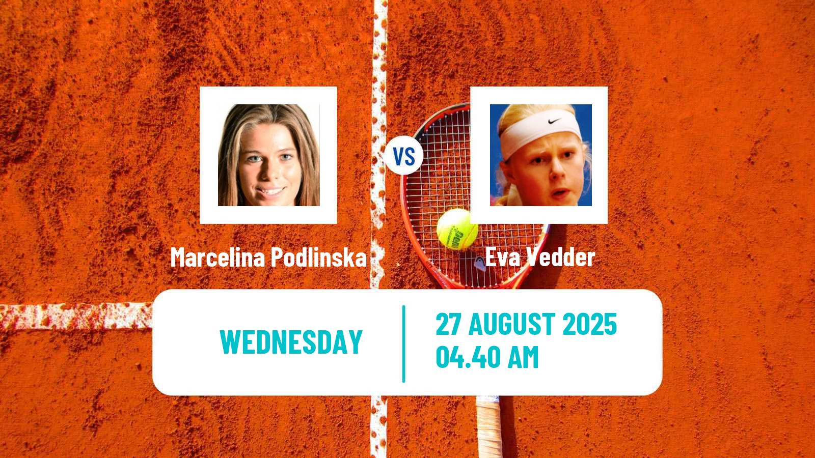 Tennis ITF W50 Bytom Women Marcelina Podlinska - Eva Vedder