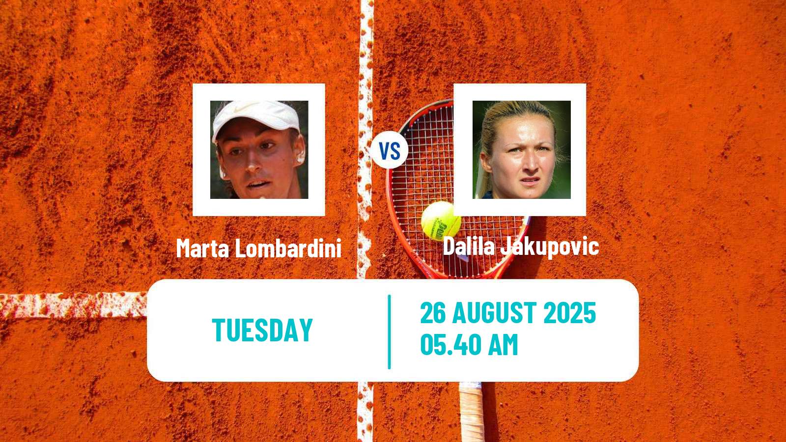 Tennis ITF W35 Trieste Women Marta Lombardini - Dalila Jakupovic