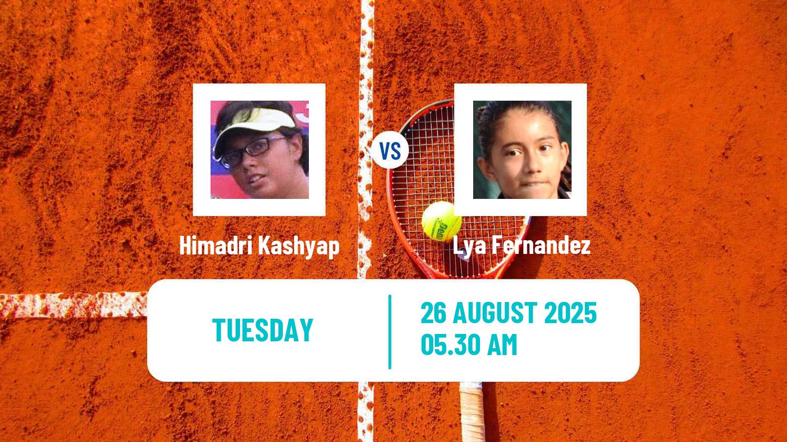 Tennis ITF W15 Monastir 31 Women Himadri Kashyap - Lya Fernandez